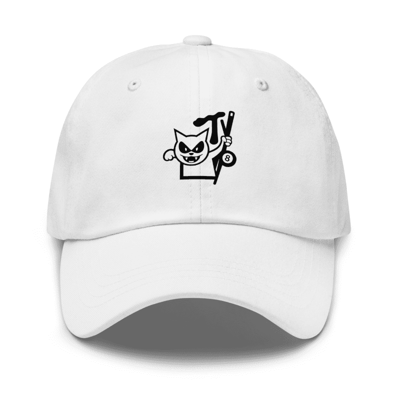 Gorra Clásica MPoolTV | Blanco