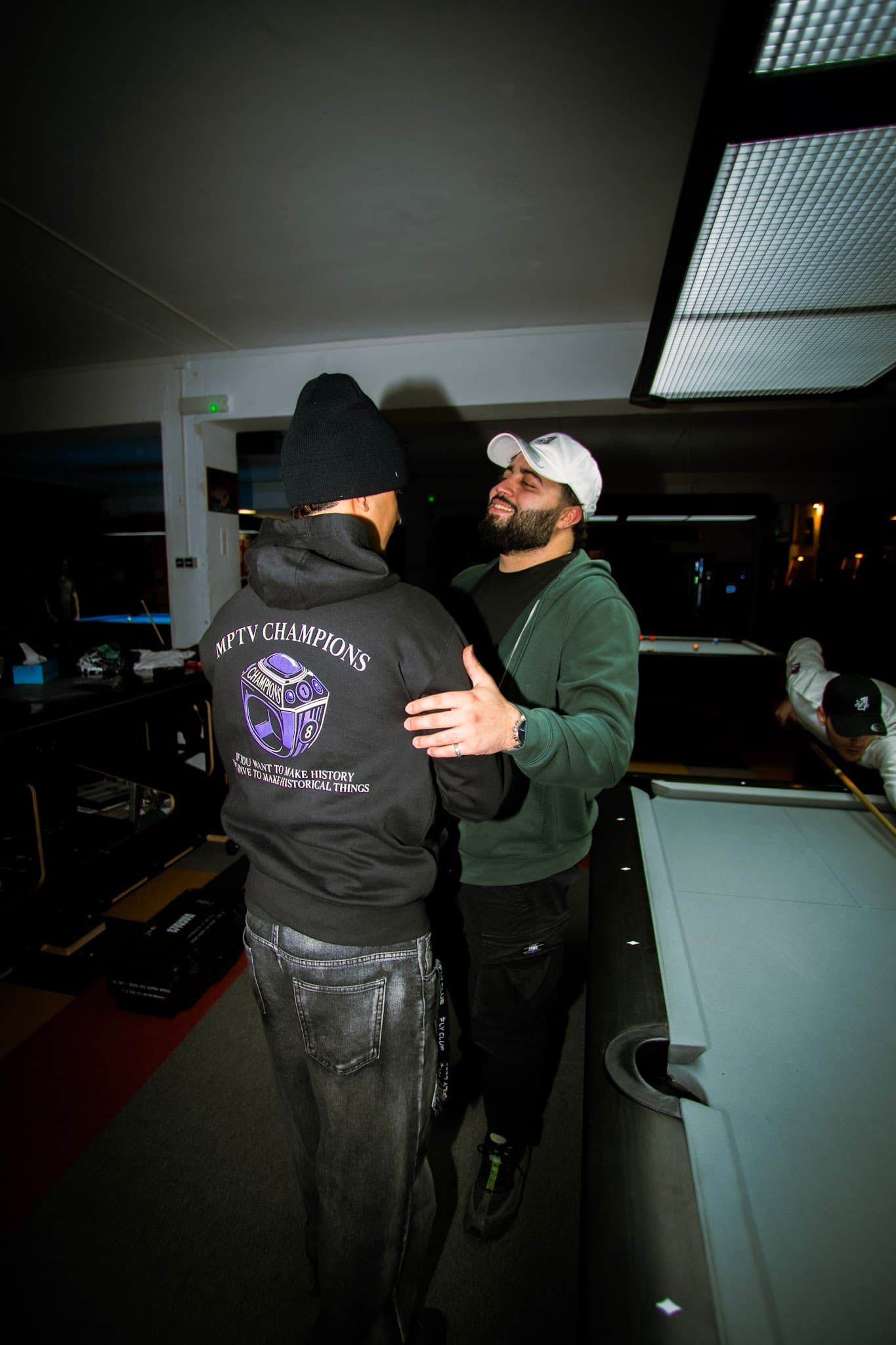 MPoolTV hoodie purple ring